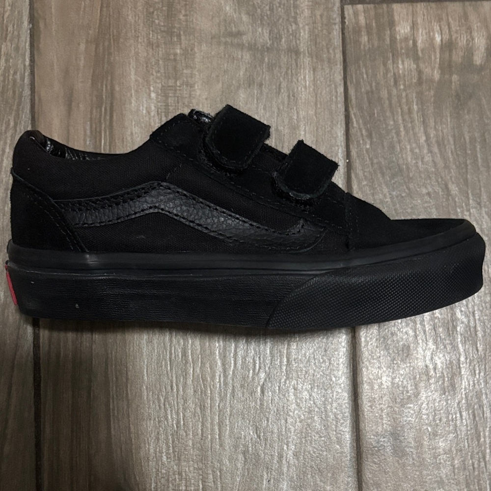 Vans Black Velcro Old Skool